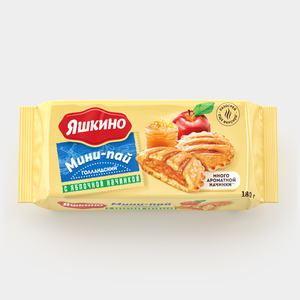 «Яшкино», мини-пай голландский с яблочной начинкой, 180 г