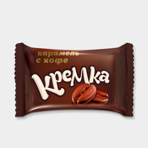 Карамель «Кремка» с кофе (упаковка 1 кг) Карамель «Кремка» с кофе (упаковка 1 кг)