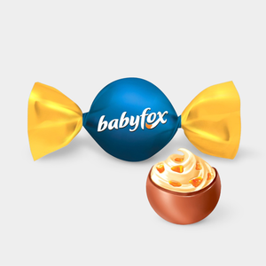 «BabyFox», конфеты шоколадные Galaxy sphere с соленой карамелью (упаковка 0,5 кг)