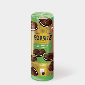 «Forsite», печенье-сэндвич с шоколадно-сливочным вкусом, 220 г «Forsite», печенье-сэндвич с шоколадно-сливочным вкусом, 220 г
