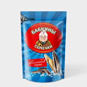 «Бабкины семечки», семечки полосатые, солёные, 240 г «Бабкины семечки», семечки полосатые, солёные, 240 г