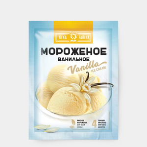«Nina Farina», мороженое «Ванильное», 70 г