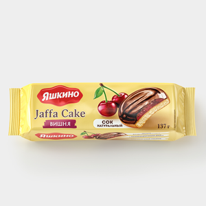 «Яшкино», печенье «Вишня», сдобное, 137 г