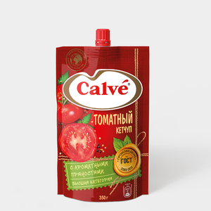 «Calve», кетчуп «Томатный», 350 г