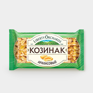 «Liberty Orchards», козинак арахисовый, 150 г