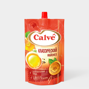 «Calve», майонез «Классический» 50%, 700 г