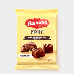 «Яшкино», ирис с шоколадным вкусом, 140 г «Яшкино», ирис с шоколадным вкусом, 140 г