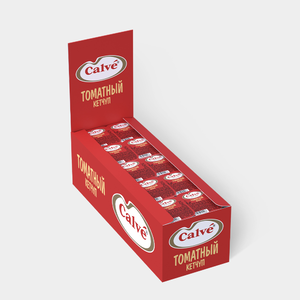 «Calve», кетчуп «Томатный», дип-пот, 25 г