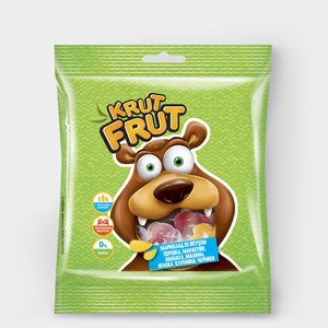 «KrutFrut», мармелад жевательный в форме озорных мишек, 30 г «KrutFrut», мармелад жевательный в форме озорных мишек, 30 г