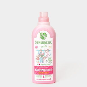 «SYNERGETIC», кондиционер для белья, 1 л