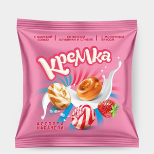 Карамель «Кремка» ассорти, 180 г Карамель «Кремка» ассорти, 180 г