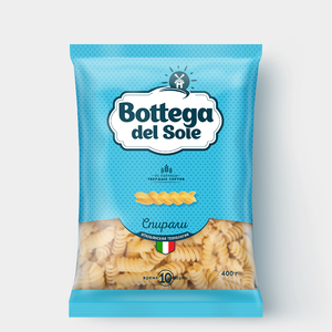 «Bottega del Sole», макаронные изделия «Спирали», 400 г «Bottega del Sole», макаронные изделия «Спирали», 400 г