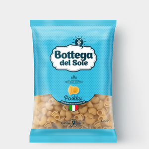 «Bottega del Sole», макаронные изделия «Рожки», 400 г «Bottega del Sole», макаронные изделия «Рожки», 400 г