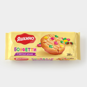 «Яшкино», печенье «Бонфетти», 200 г