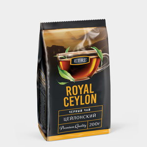 «ETRE», чай Royal Ceylon черный цейлонский листовой, 200 г