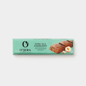 «O'Zera», шоколад молочный Extra milk & Hazelnut, 45 г «O'Zera», шоколад молочный Extra milk & Hazelnut, 45 г