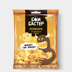 «Бомбастер», попкорн со вкусом сыра, 35 г