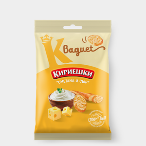 «Кириешки Baguet», сухарики со вкусом сметаны и сыра, 50 г