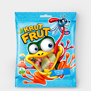 «KrutFrut», мармелад жевательный «Лягушки», 100 г «KrutFrut», мармелад жевательный «Лягушки», 100 г