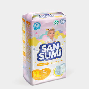 «Sansumi», подгузники-трусики, 500 г