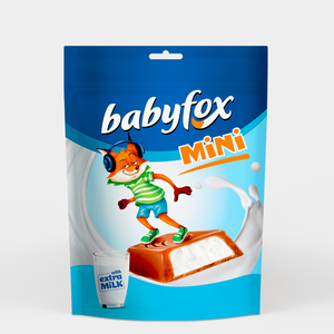 «BabyFox», конфеты mini с молочной начинкой, 120 г «BabyFox», конфеты mini с молочной начинкой, 120 г