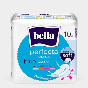 Прокладки «Bella» Perfecta Blue, 10 шт., 55 г Прокладки «Bella» Perfecta Blue, 10 шт., 55 г