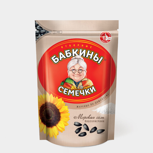«Бабкины семечки», семечки жареные, солёные, 300 г «Бабкины семечки», семечки жареные, солёные, 300 г