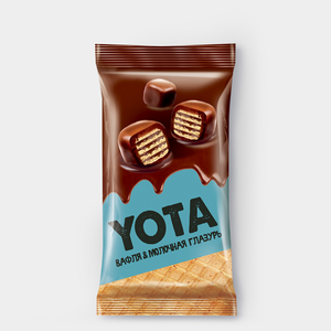 «Yota», драже вафля в молочно-шоколадной глазури, 40 г «Yota», драже вафля в молочно-шоколадной глазури, 40 г