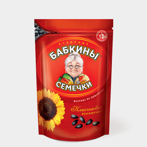 «Бабкины семечки», семечки отборные, жареные, 500 г «Бабкины семечки», семечки отборные, жареные, 500 г