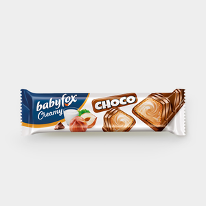 «BabyFox», вафельный батончик Creamy Choco, 23 г «BabyFox», вафельный батончик Creamy Choco, 23 г