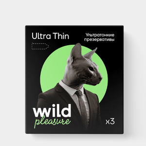 Презервативы латексные Ultra Thin, 3 шт, 4 г Презервативы латексные Ultra Thin, 3 шт, 4 г