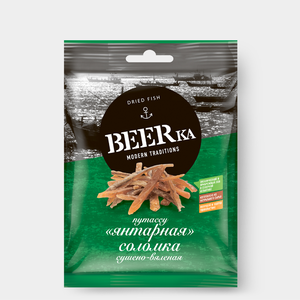 «Beerka», путассу «янтарная» соломка сушёно-вяленая, 25 г «Beerka», путассу «янтарная» соломка сушёно-вяленая, 25 г