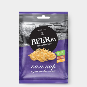 «Beerka», кальмар сушёно-вяленый, 70 г «Beerka», кальмар сушёно-вяленый, 70 г