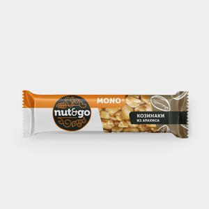 «Nut&Go», козинак арахисовый, 32 г «Nut&Go», козинак арахисовый, 32 г