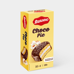 «Яшкино», choco Pie, 180 г