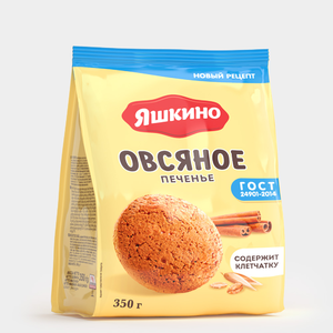 «Яшкино», печенье овсяное, 350 г «Яшкино», печенье овсяное, 350 г