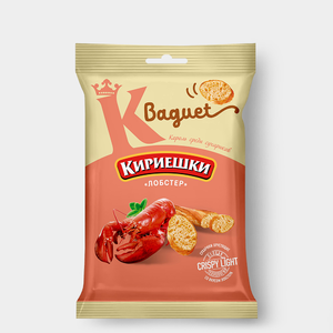 «Кириешки Baguet», сухарики со вкусом лобстера, 50 г