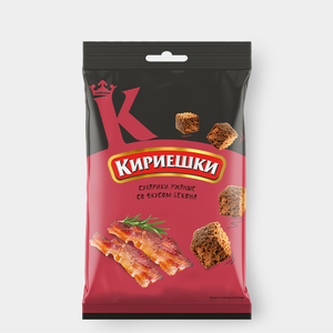 «Кириешки», сухарики со вкусом бекона, 100 г