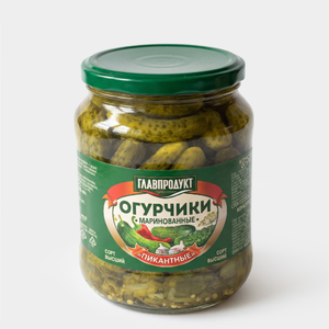 Огурчики «Пикантные» «Главпродукт», 680 г