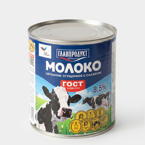 «Главпродукт», молоко сгущенное, 380 г