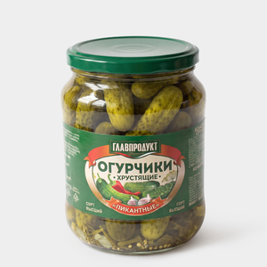 Огурчики «пикантные» «Главпродукт», 680 г