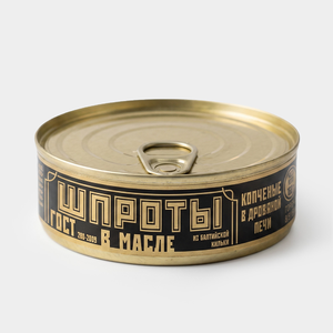 Шпроты в масле из балтийской кильки, 1 сорт, 160 г