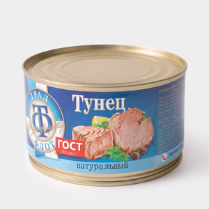 Тунец натуральный «Трал Флот», 240 г