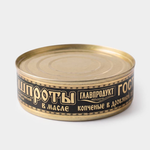 Шпроты в масле из балтийской кильки «Главпродукт», 160 г