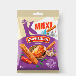 «Кириешки Maxi», cухарики со вкусом кимчи, 60 г