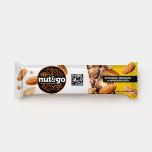 «Nut&Go», батончик миндальный, 34 г