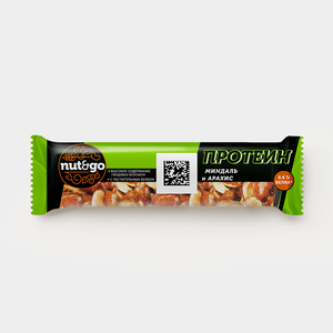 «Nut&Go», батончик Protein миндаль и арахис, 36 г
