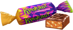 Конфеты Крокант с апельсином (упаковка 0,5 кг) Конфеты Крокант с апельсином (упаковка 0,5 кг)