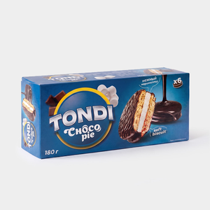 «Tondi», choco Pie, 180 г «Tondi», choco Pie, 180 г
