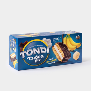 «Tondi», choco Pie банановый, 180 г